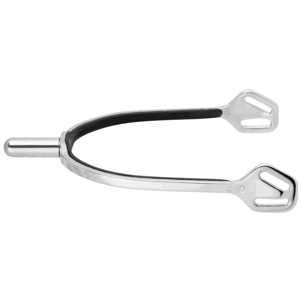 Sporen BootProtect Edelstahl 25mm rund Edelstahlsporen, Produkt allein auf weißem Hintergrund.