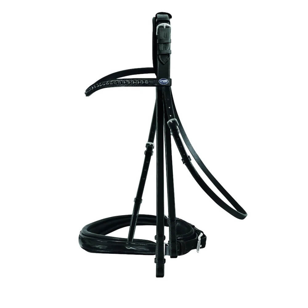 Kandare Hubertus Schmidt Black Edition Kandarenknopfzaum