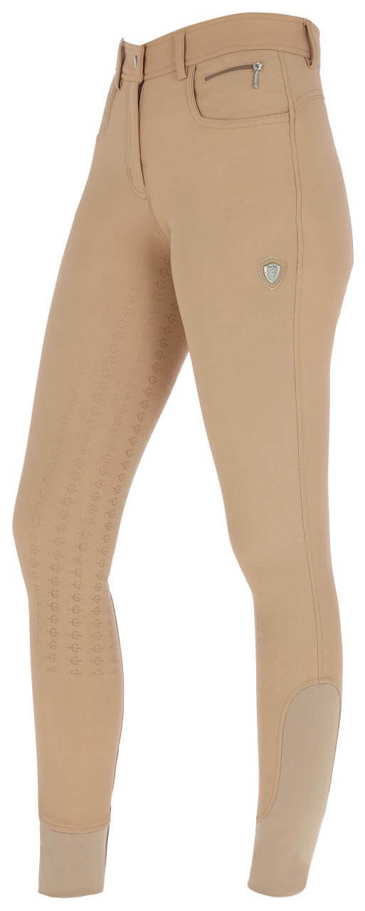 Reithose Damen Full-Grip Detroit FS 2022 Reitleggins Vollbesatz Damenreithose
