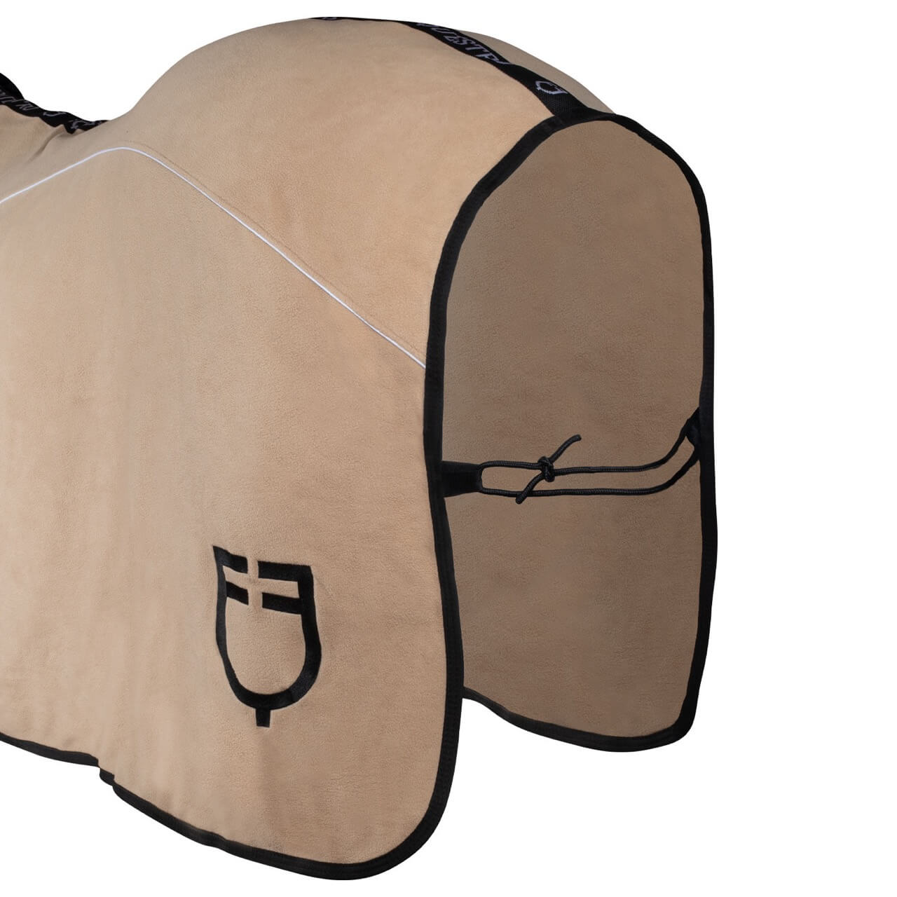 Abschwitzdecke Fleece mit Frontverschluss