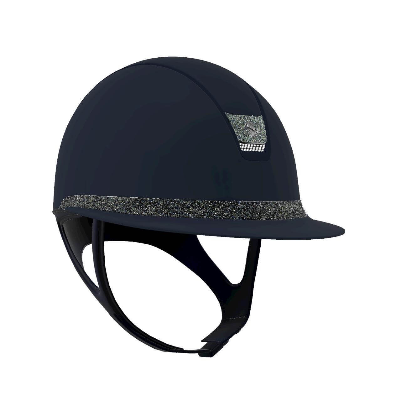 Reithelm Miss Shield 2.0 Blue SM Top SM Frontal Band CrFabric Trim Matt Blue Blason Crystal Fabric