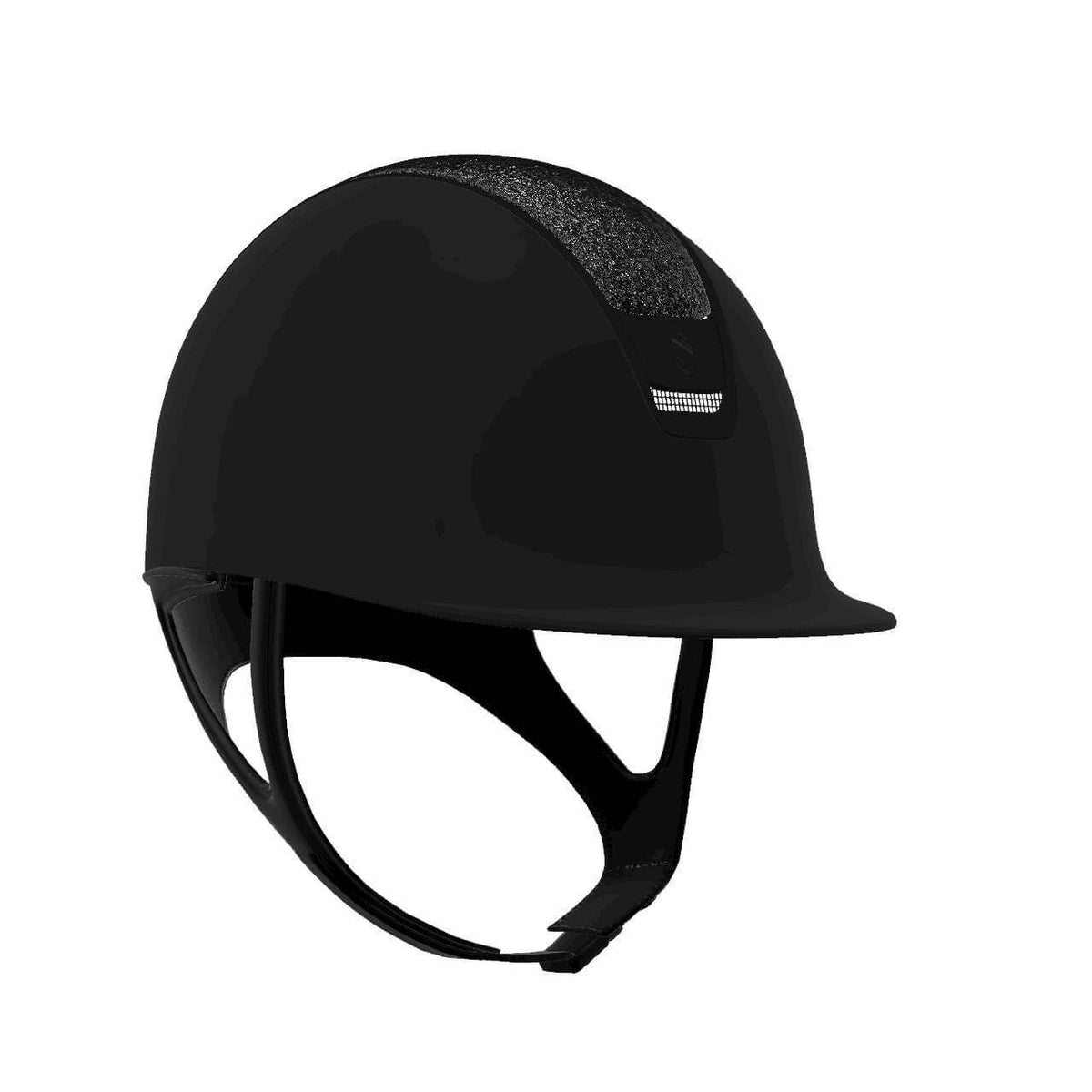 Reithelm 2.0 Black Shadowmatt Top Ultra Fine Rocks Trim + Blason Matt Black