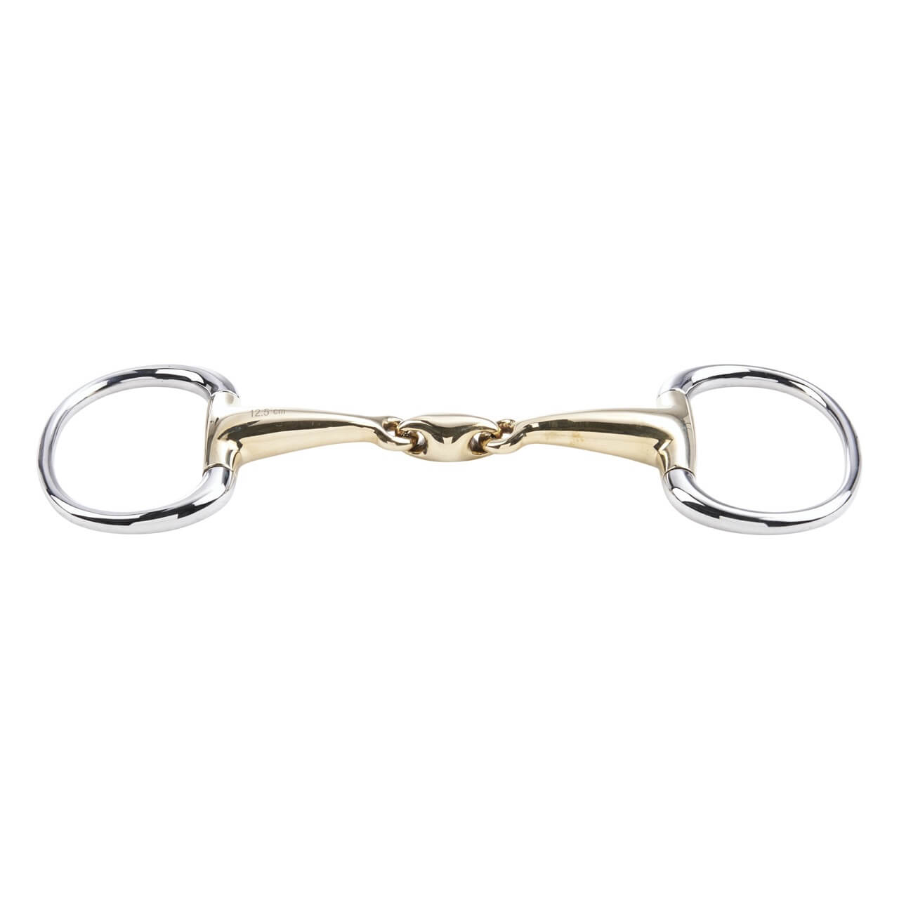 Olivenkopfgebiss Doppelt Gebrochen KAUGAN® 18 mm Trense