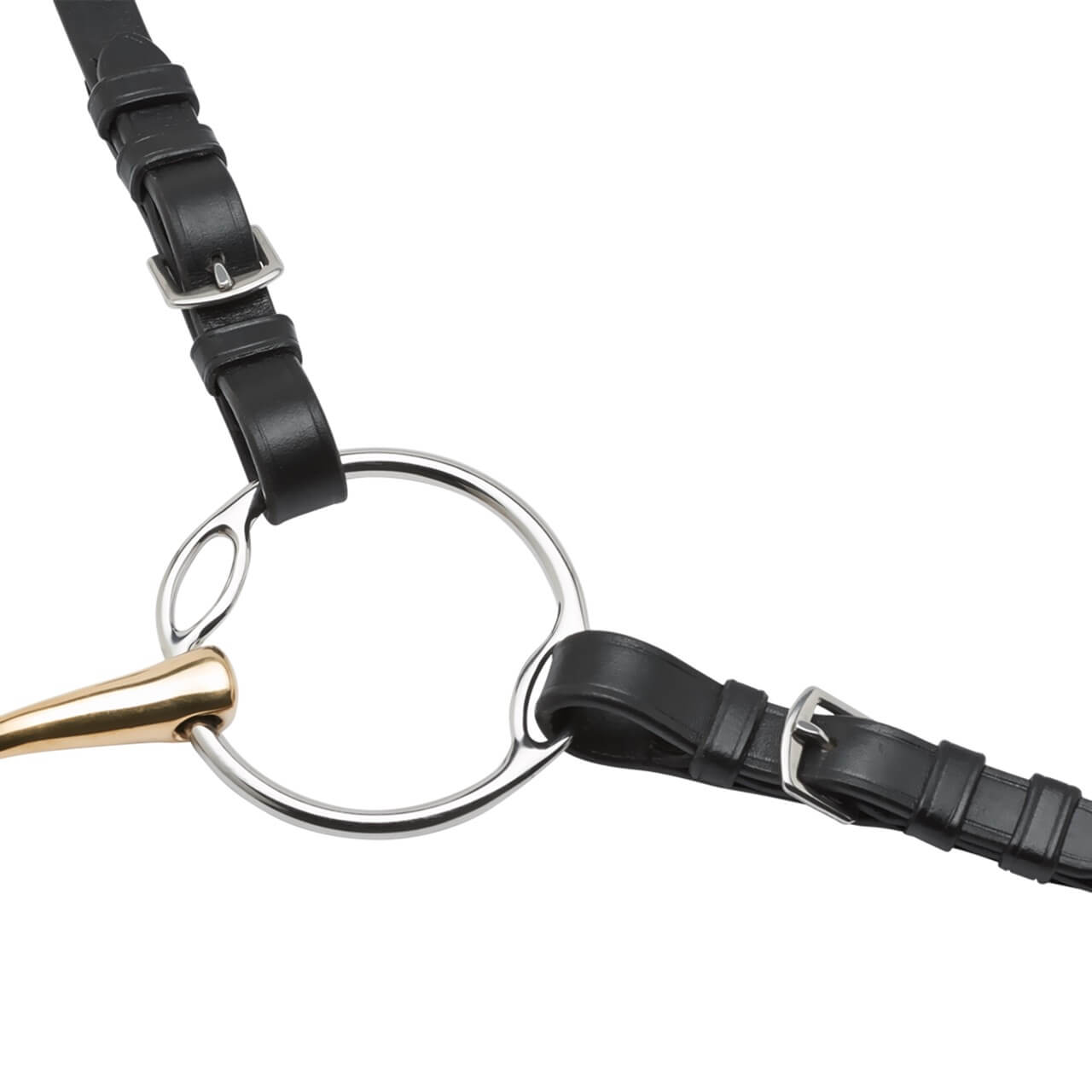 Multi-Ring-Gebiss Wassertrense Einfach Gebrochen KAUGAN®-Shaped 14 mm Soft-Ring