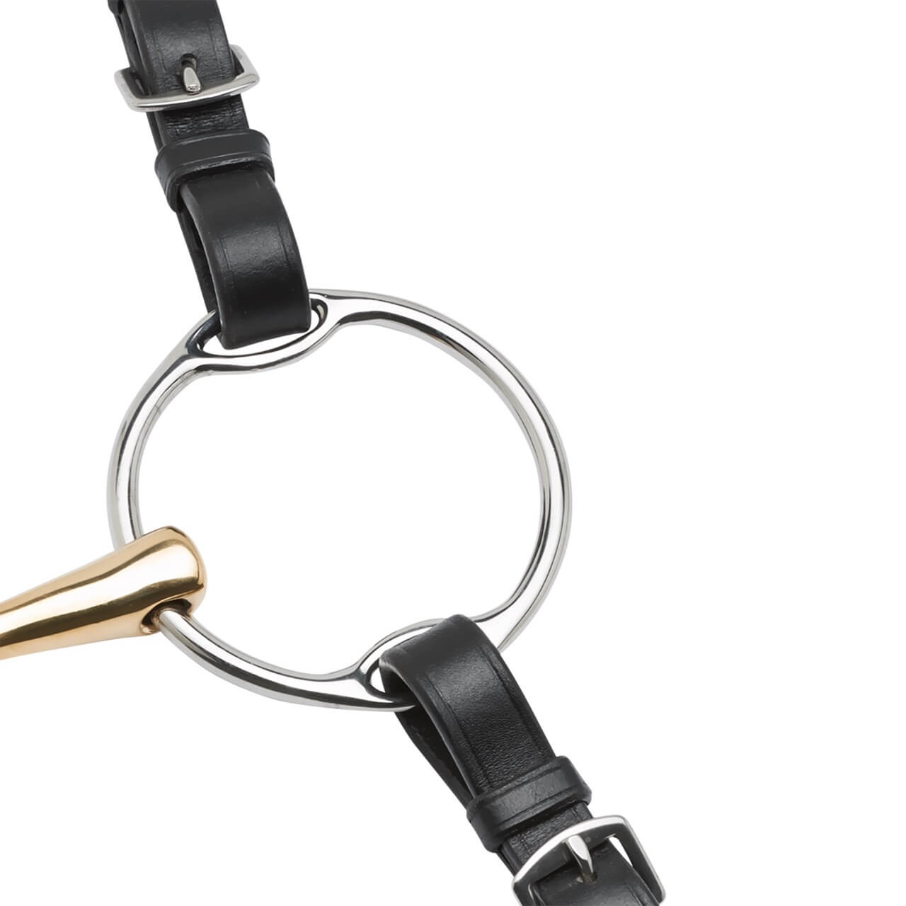 Soft-Ring-Wassertrense Doppelt Gebrochen KAUGAN®-Shaped 16 mm Multi-Ring-Gebiss