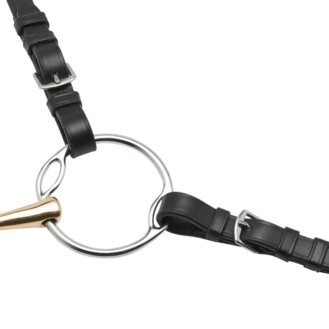 Multi-Ring-Gebiss Wassertrense Doppelt Gebrochen KAUGAN®Shaped 14 mm Soft-Ring
