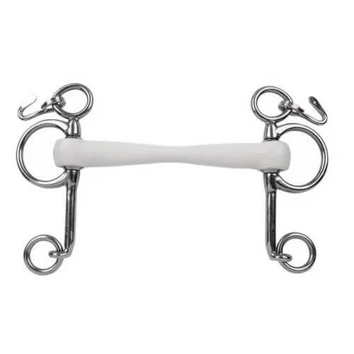 Pelham Lang Inno Sense Stange Flexi Soft 20 mm Kunststoffgebiss