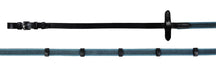 Schwarz/Türkis