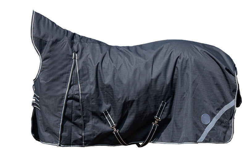 Regendecke Highneck 0 g Innsbruck mit glattem Futter Weidedecke