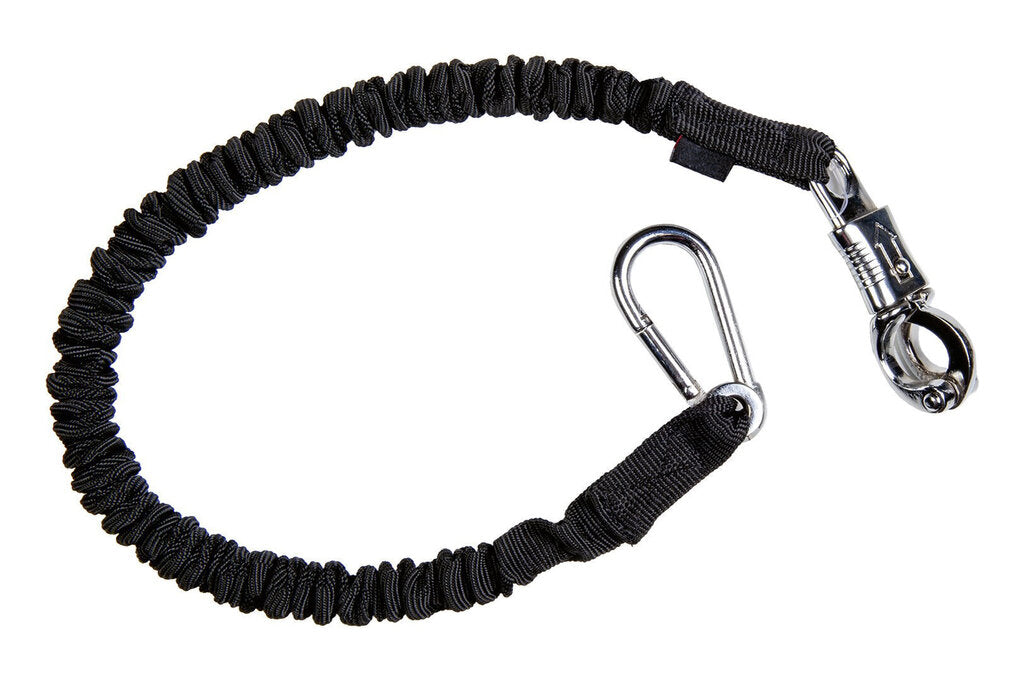 Anbindestrick elastisch mit Panikhaken Anbinder