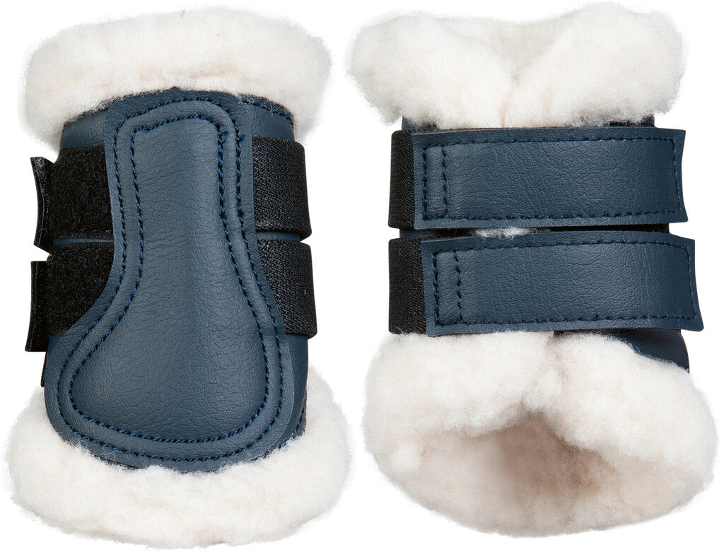 Parastinchi Comfort con fodera in teddy per Shetty, protezioni per gambe