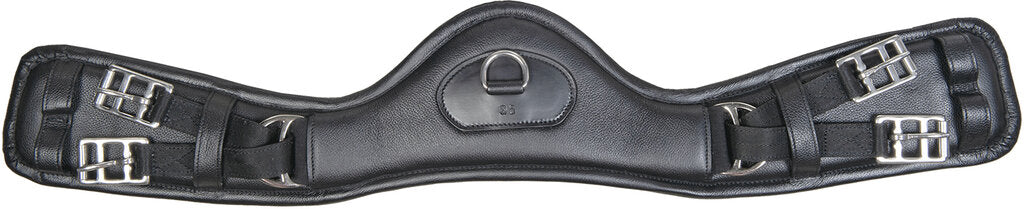 Dressuursingel Anatomic van leer met elastiek zadelaccessoires