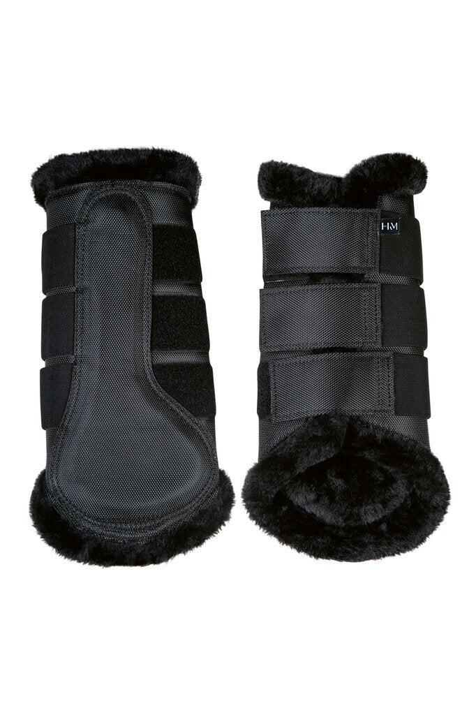 Parastinchi Comfort 1680 Denier con fodera in peluche, protezioni per gambe