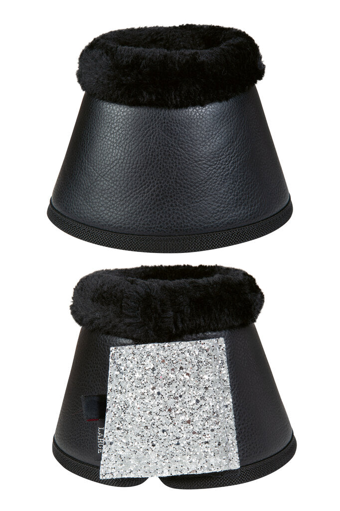 Hufglocken Sparkle mit Glitzer-Klett Ballenschutz