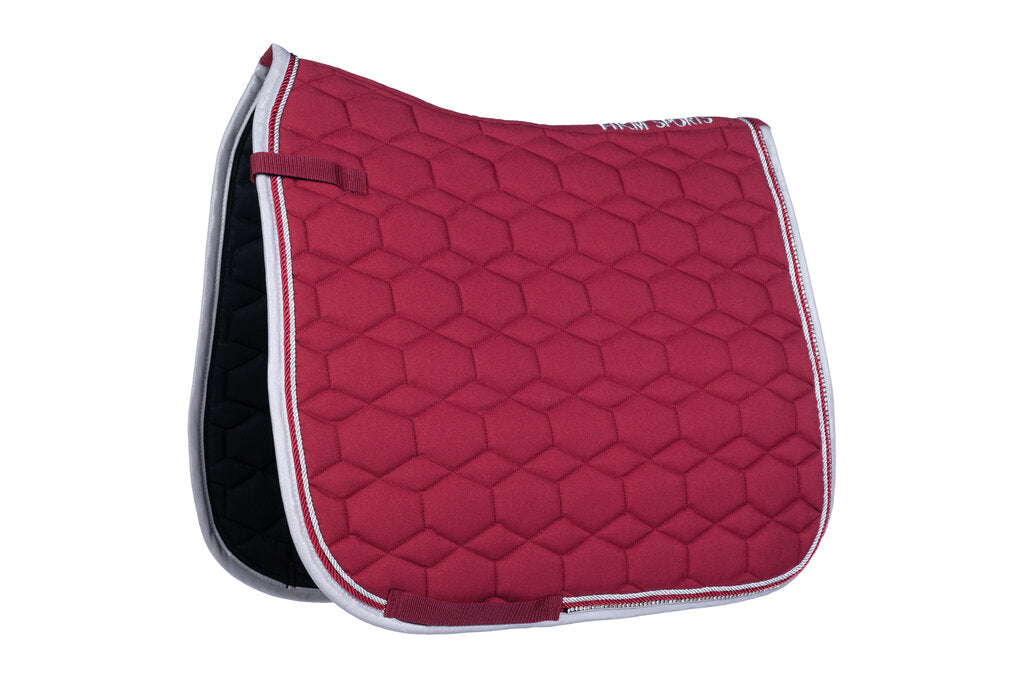 Tapis de selle Crystal Fashion avec double passepoil