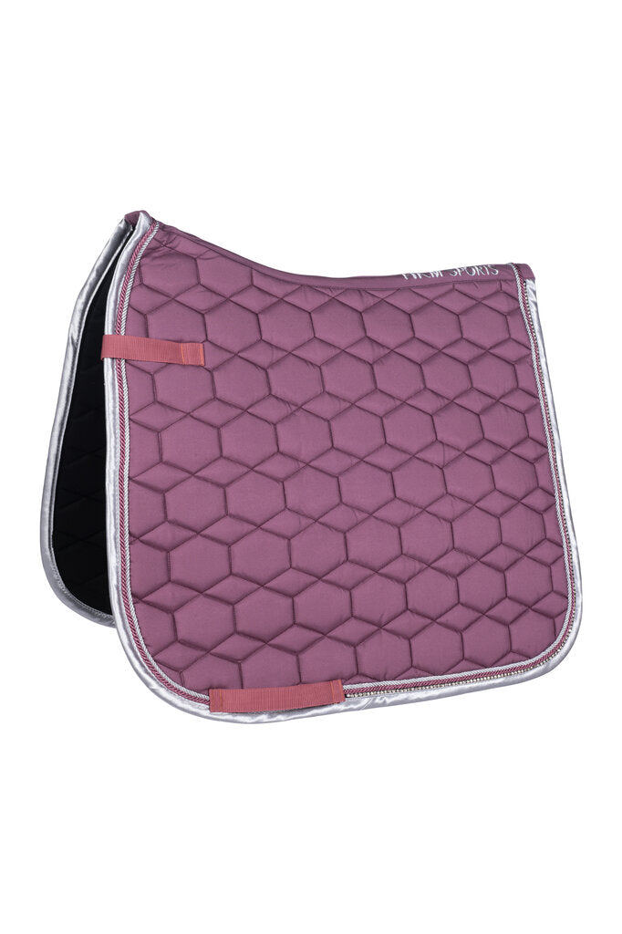Tapis de selle Crystal Fashion avec double passepoil