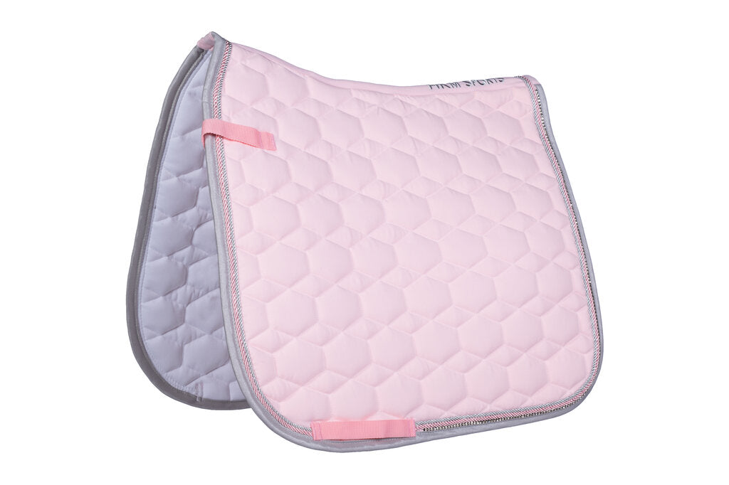 Tapis de selle Crystal Fashion avec double passepoil