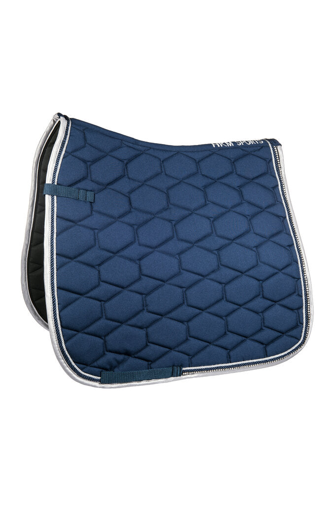 Tapis de selle Crystal Fashion avec double passepoil