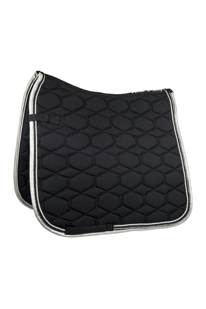 Tapis de selle Crystal Fashion avec double passepoil