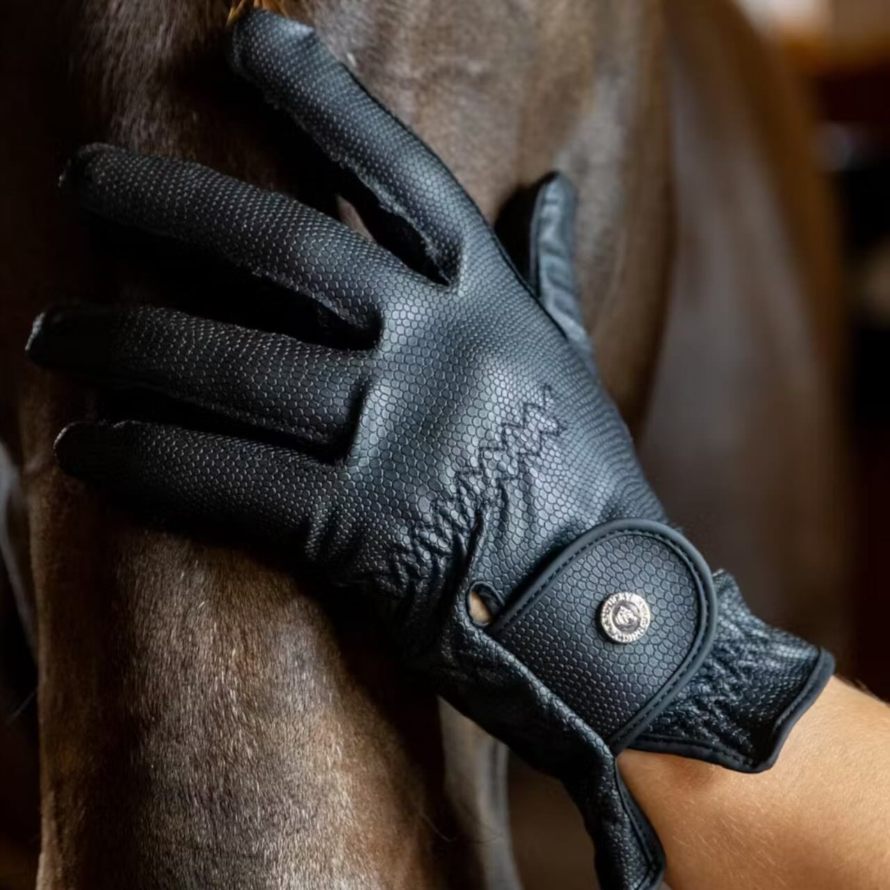 Handschuh mit Grip Reithandschuh