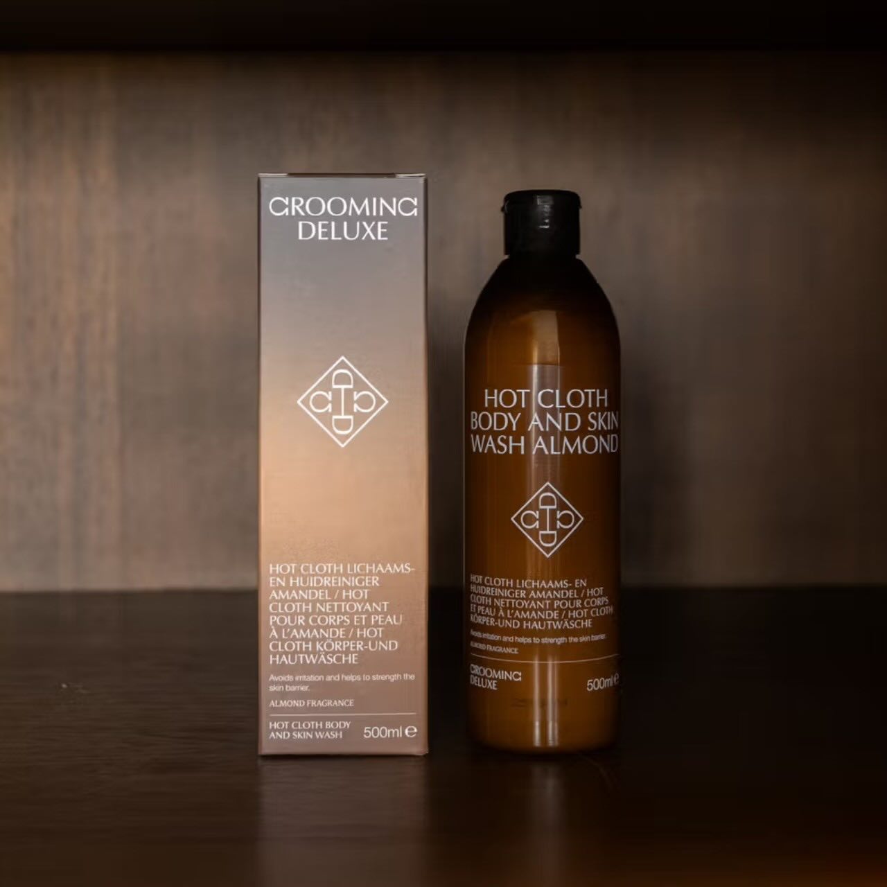 Waschlotion Hot Cloth Body and Skin Wash Mandel Hautpflege