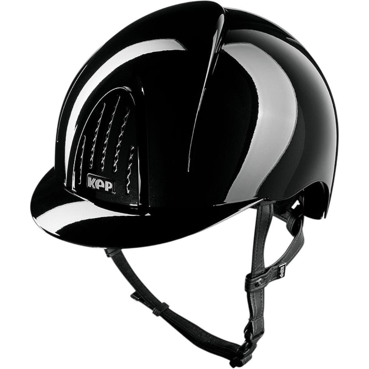 KEP Reithelm Smart Nova Metallpolitur, Black, Produkt allein auf weißem Hintergrund.