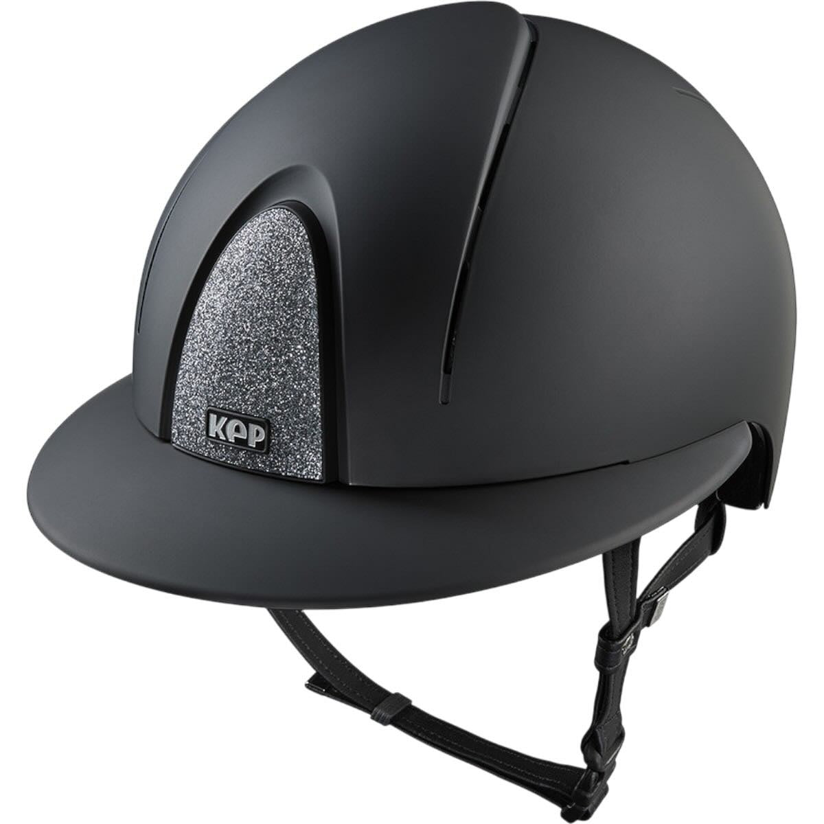 KEP Reithelm Smart Nova Matt Polo Visier Star Silver, Black, Produkt allein.