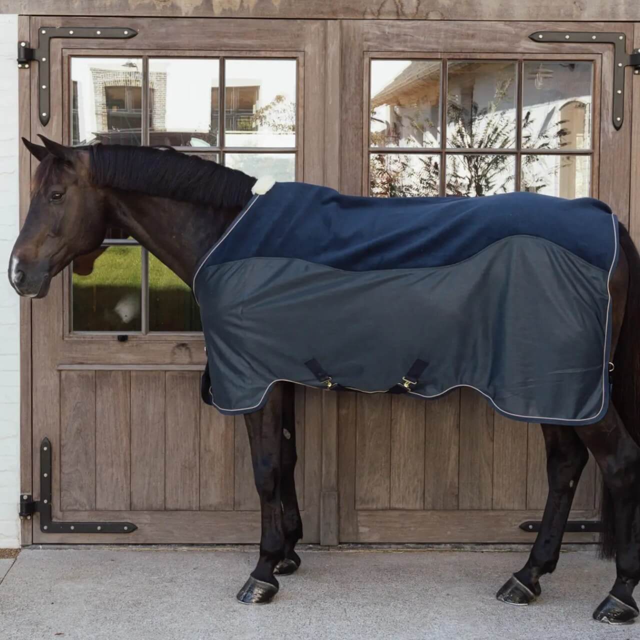 Abschwitzdecke Fleece Mesh Cooler Combo