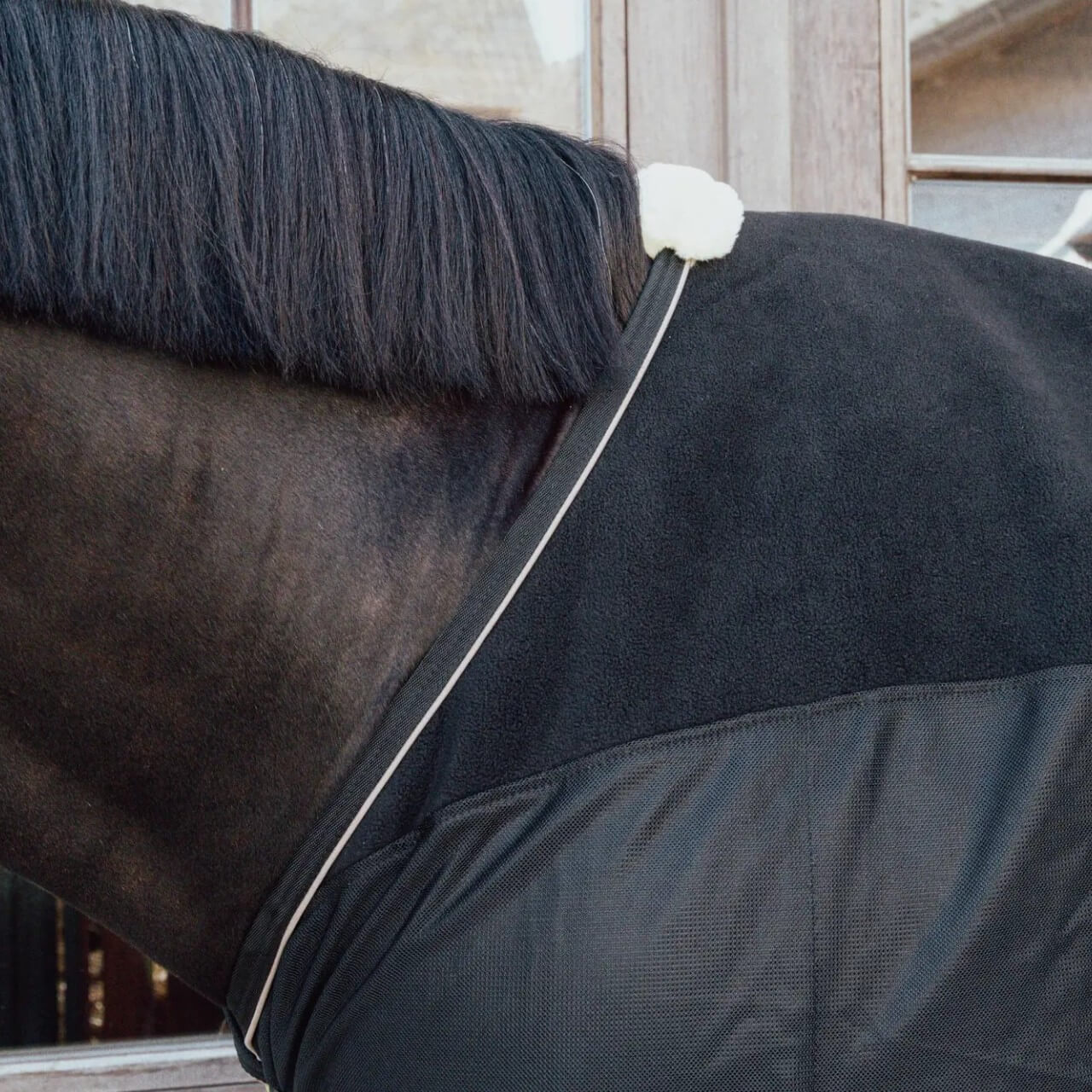 Abschwitzdecke Fleece Mesh Cooler Combo