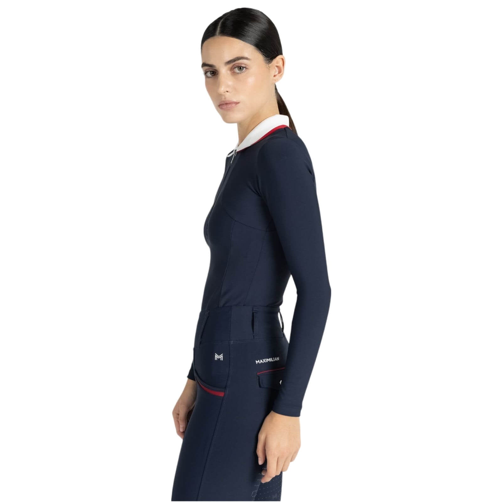 Langarmshirt Damen Concept Long Sleeve Polo Shirt Baselayer