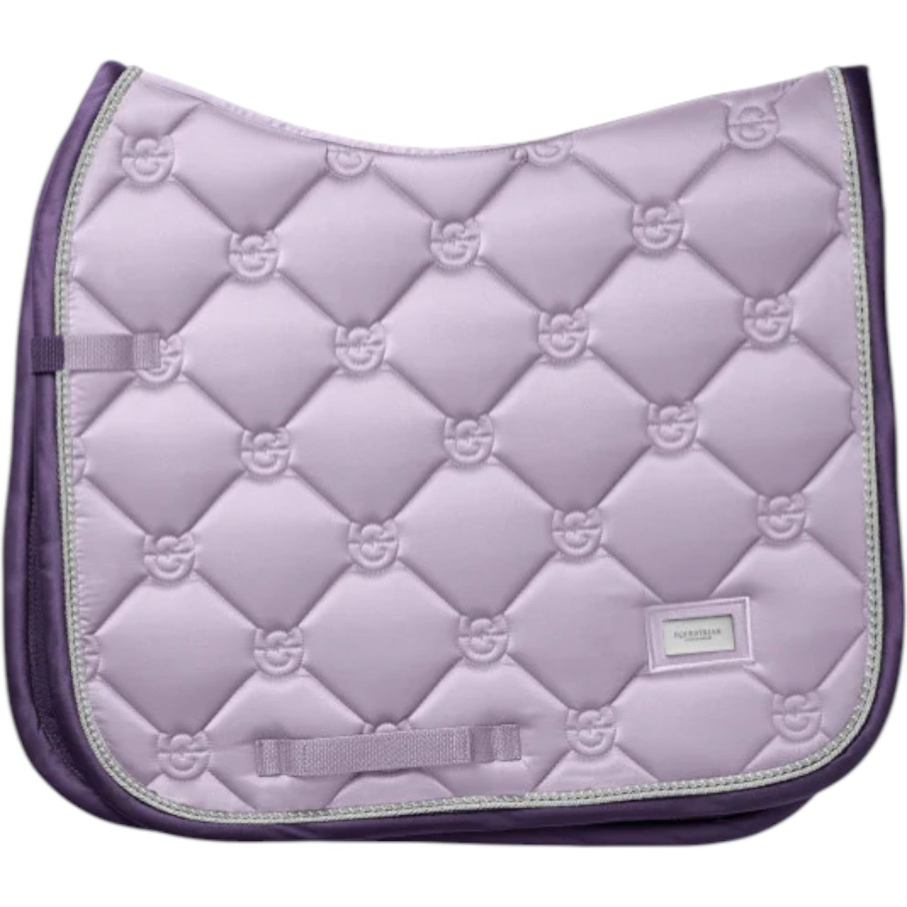 Equestrian Stockholm Dressurschabracke Lavender Pearl Schabracke, Lavender Pearl, Produkt allein auf weißem Hintergrund.