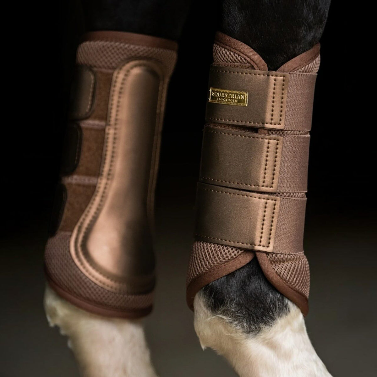 Dressurgamaschen Champagne Mesh Brushing Boots