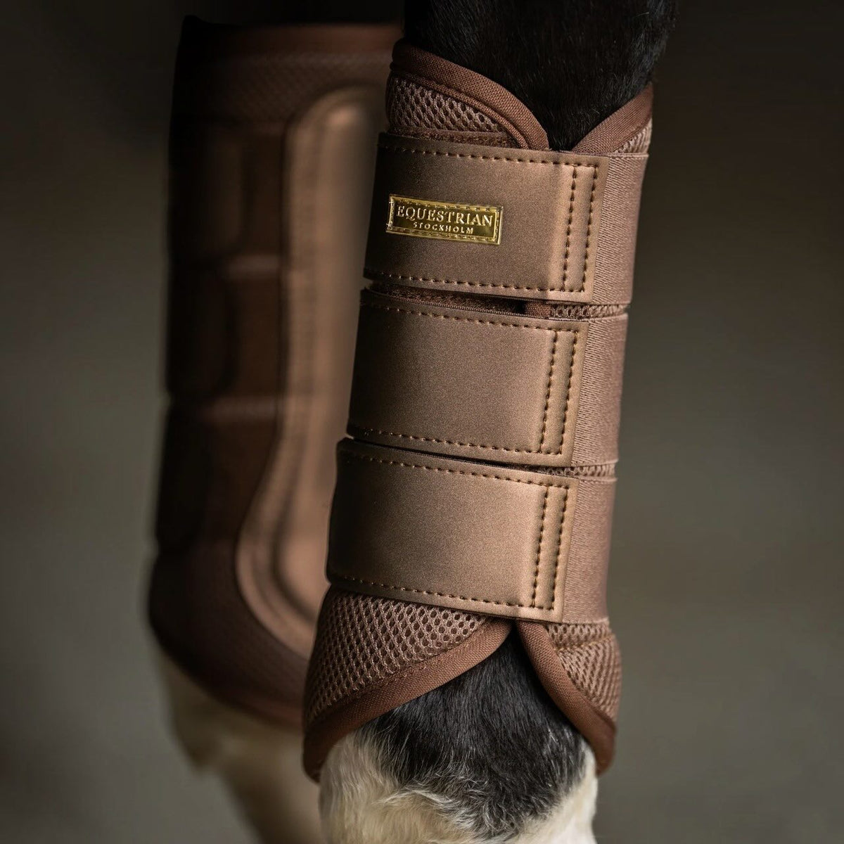Dressurgamaschen Champagne Mesh Brushing Boots