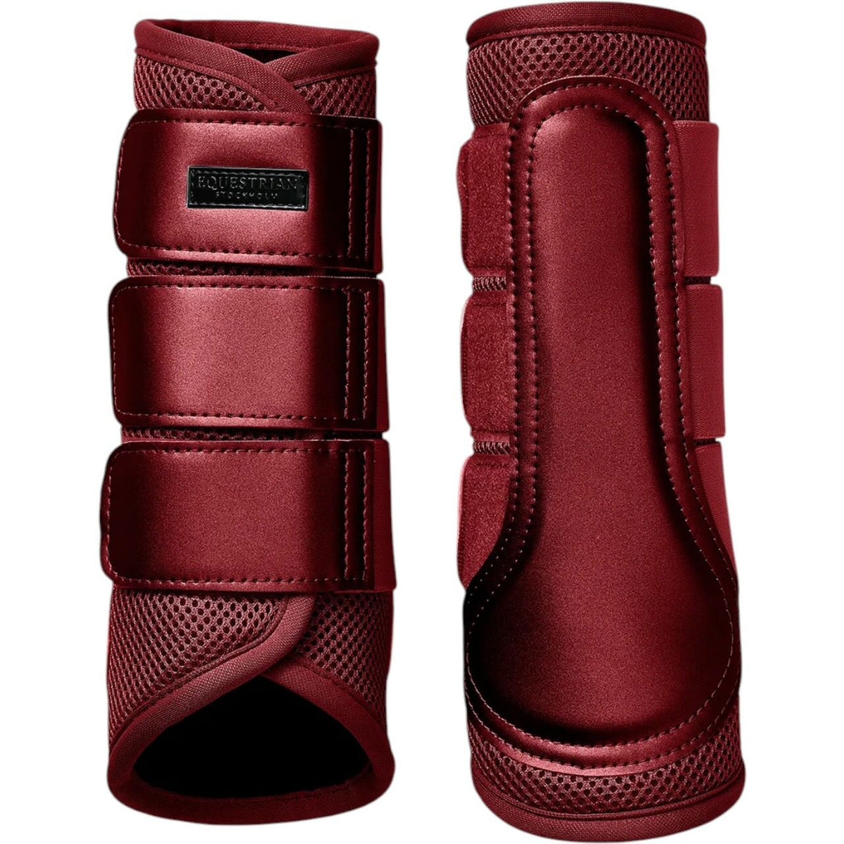 Dressurgamaschen Bordeaux Mesh Brushing Boots