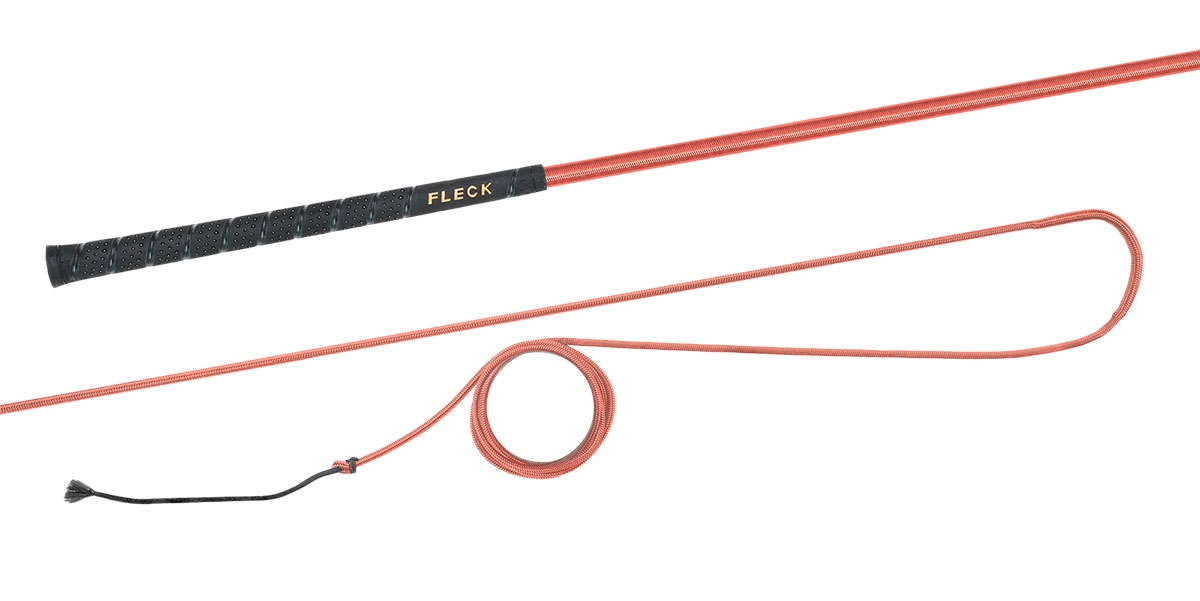 Longierpeitsche Fiberglas Flexibel Nylongespinst Fleck-Griff Peitsche