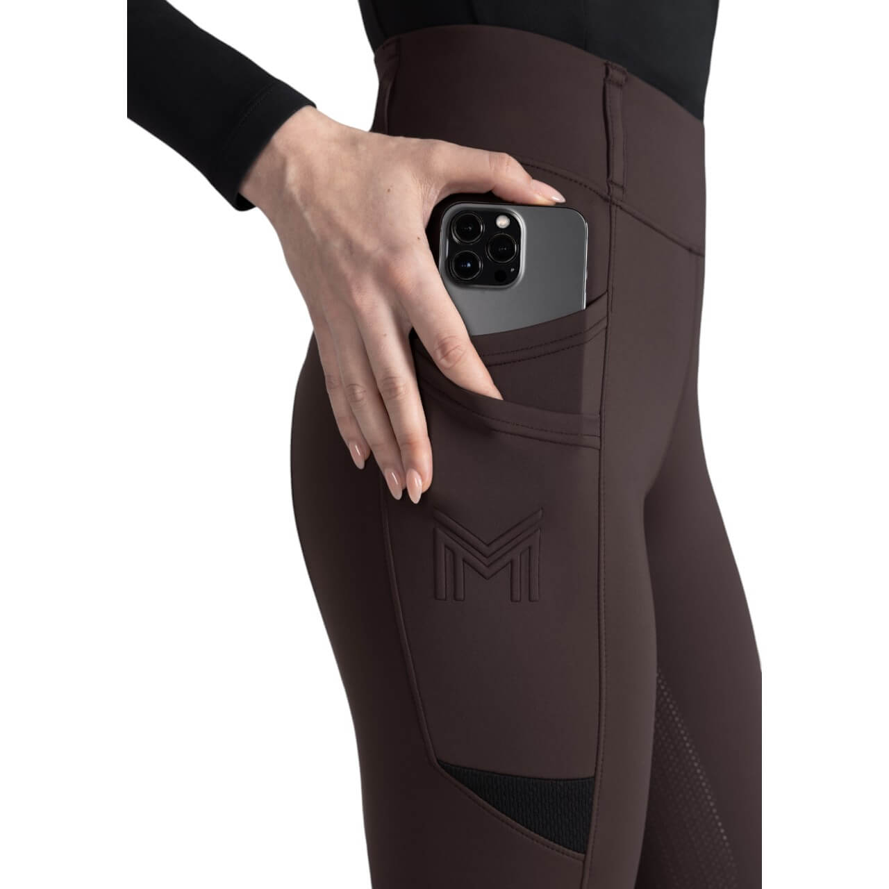 Reitleggings Damen Full-Grip Tech Damenreitleggings