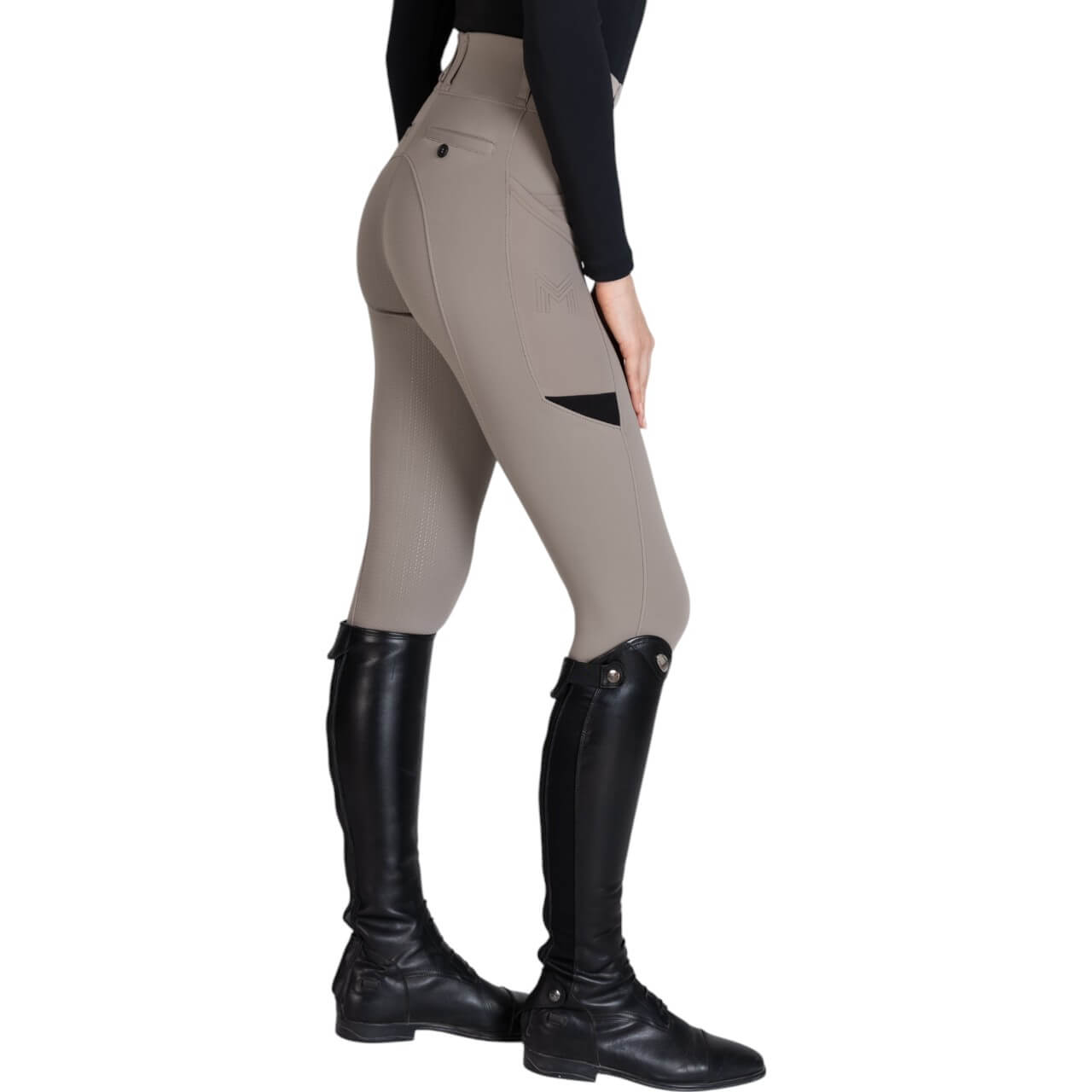 Reitleggings Damen Full-Grip Tech Damenreitleggings