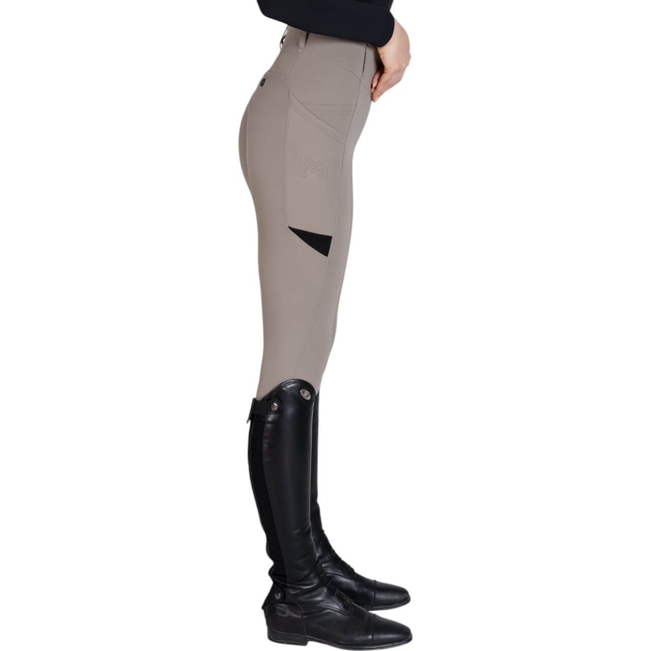 Reitleggings Damen Full-Grip Tech Damenreitleggings