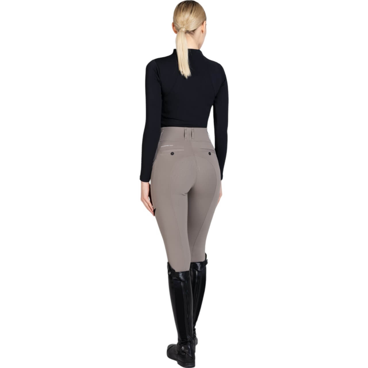 Reitleggings Damen Full-Grip Tech Damenreitleggings
