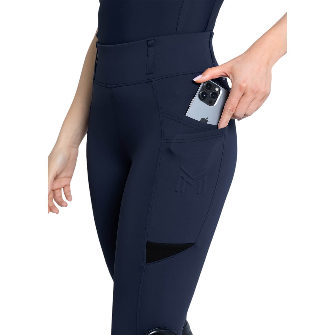 Reitleggings Damen Full-Grip Tech Damenreitleggings