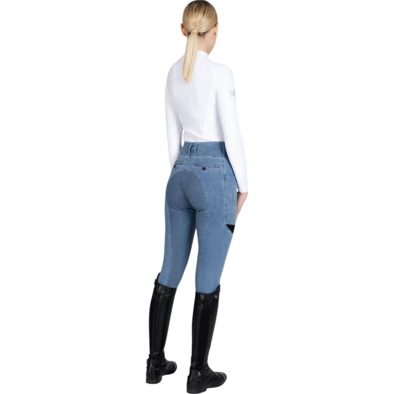 Reitleggings Damen Full-Grip Tech Damenreitleggings
