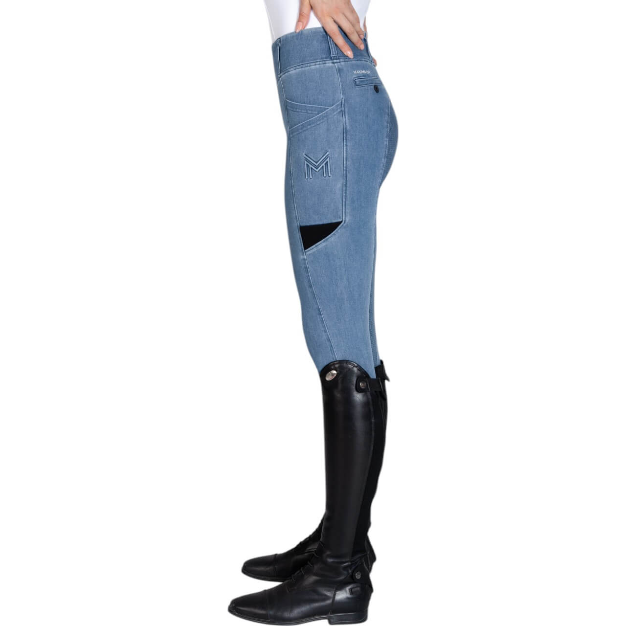 Reitleggings Damen Full-Grip Tech Damenreitleggings