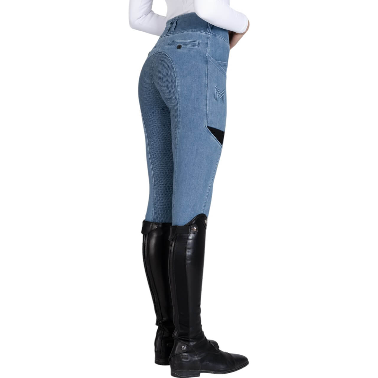 Reitleggings Damen Full-Grip Tech Damenreitleggings