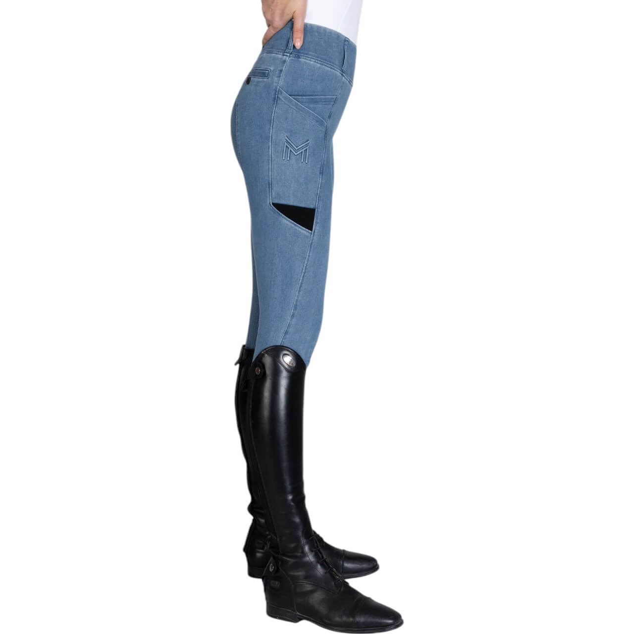 Reitleggings Damen Full-Grip Tech Damenreitleggings