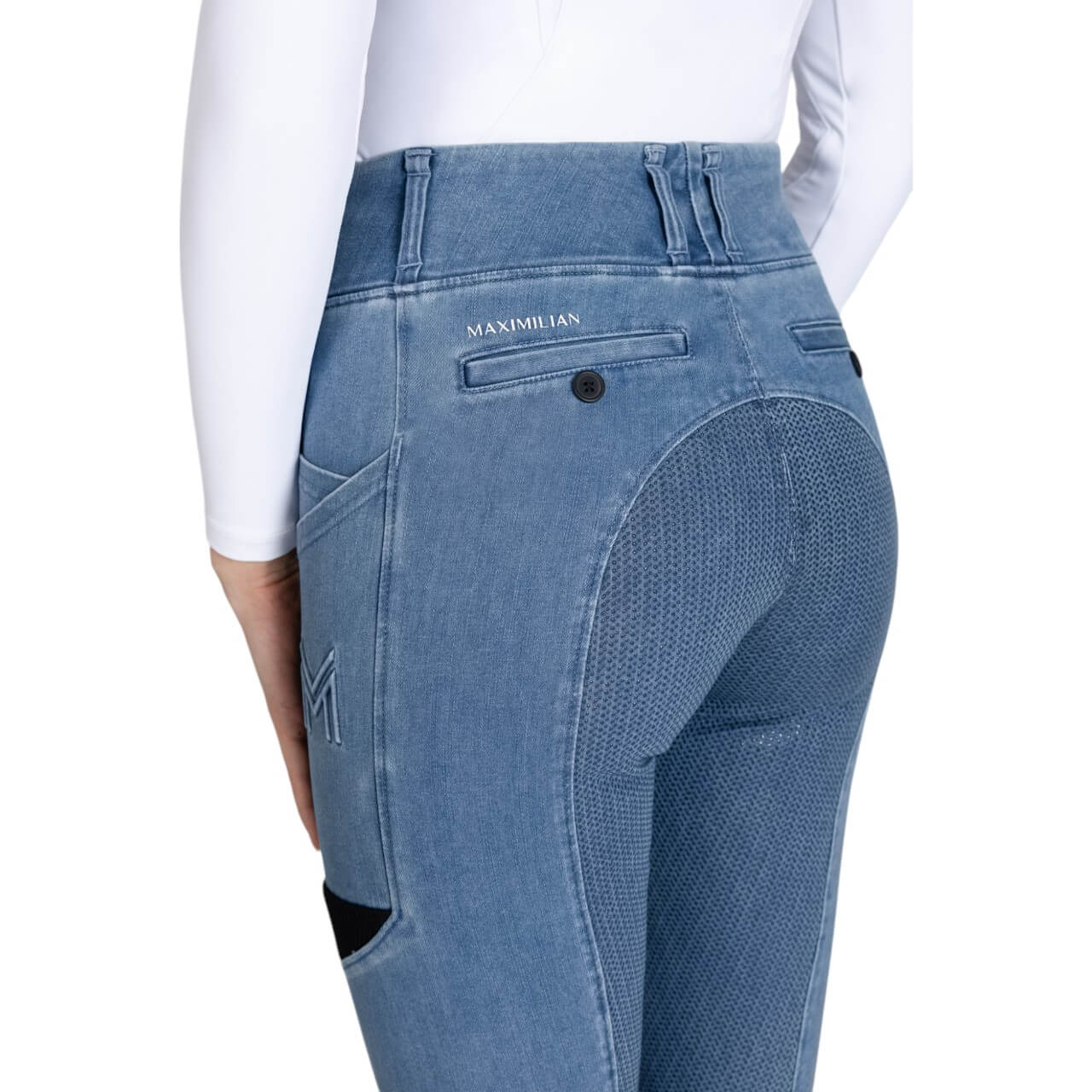 Reitleggings Damen Full-Grip Tech Damenreitleggings