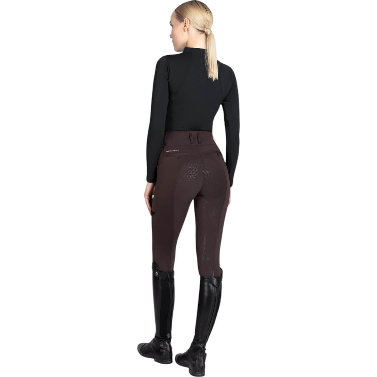 Reitleggings Damen Full-Grip Tech Damenreitleggings