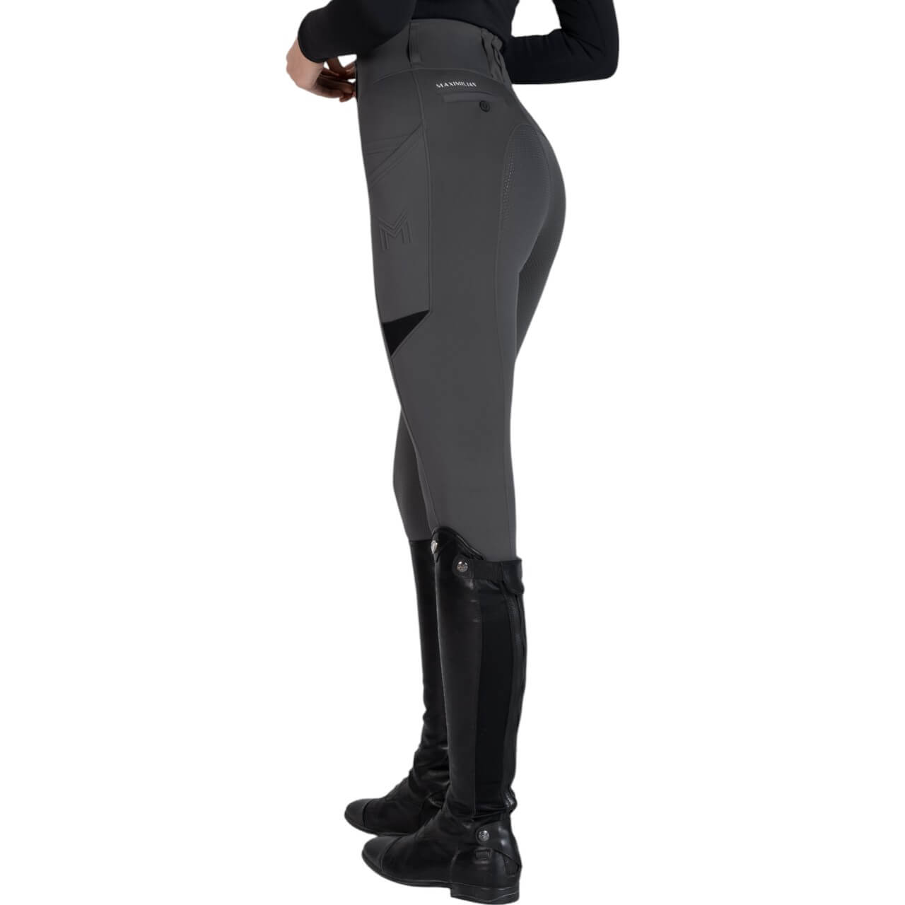 Reitleggings Damen Full-Grip Tech Damenreitleggings