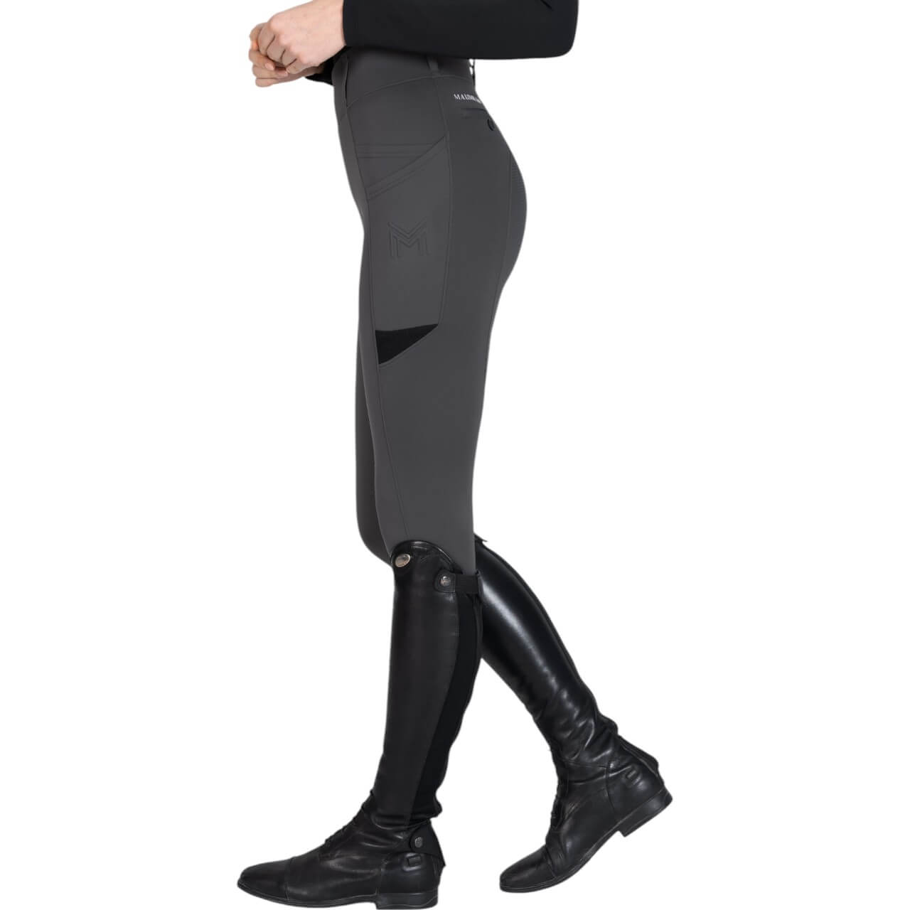 Reitleggings Damen Full-Grip Tech Damenreitleggings