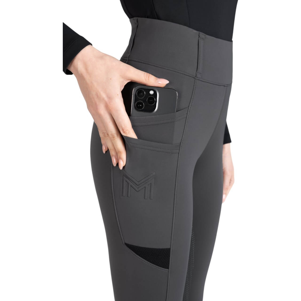 Reitleggings Damen Full-Grip Tech Damenreitleggings