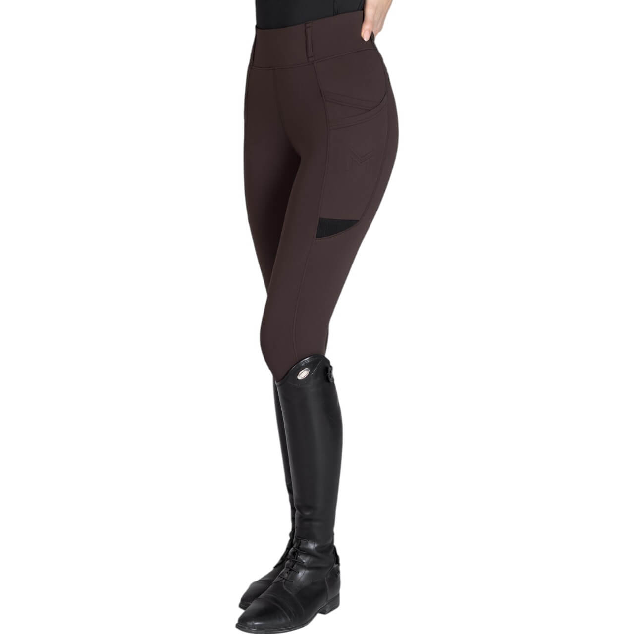 Reitleggings Damen Full-Grip Tech Damenreitleggings